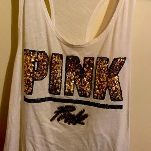 Victoria’s Secret pink sequin tank!